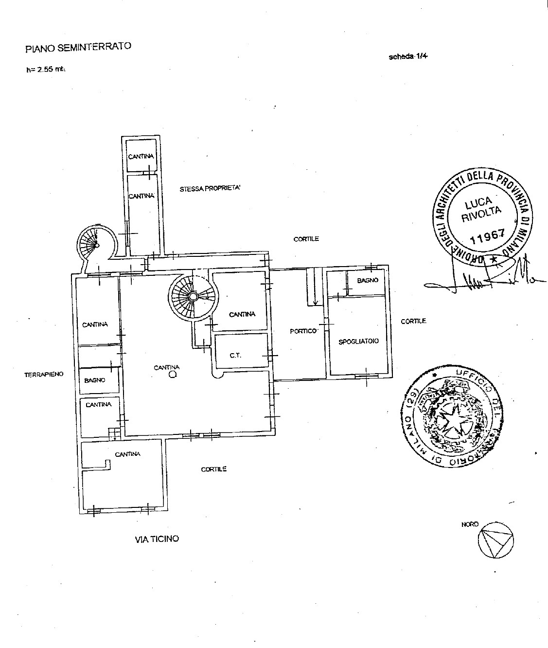 Seminterrato villa