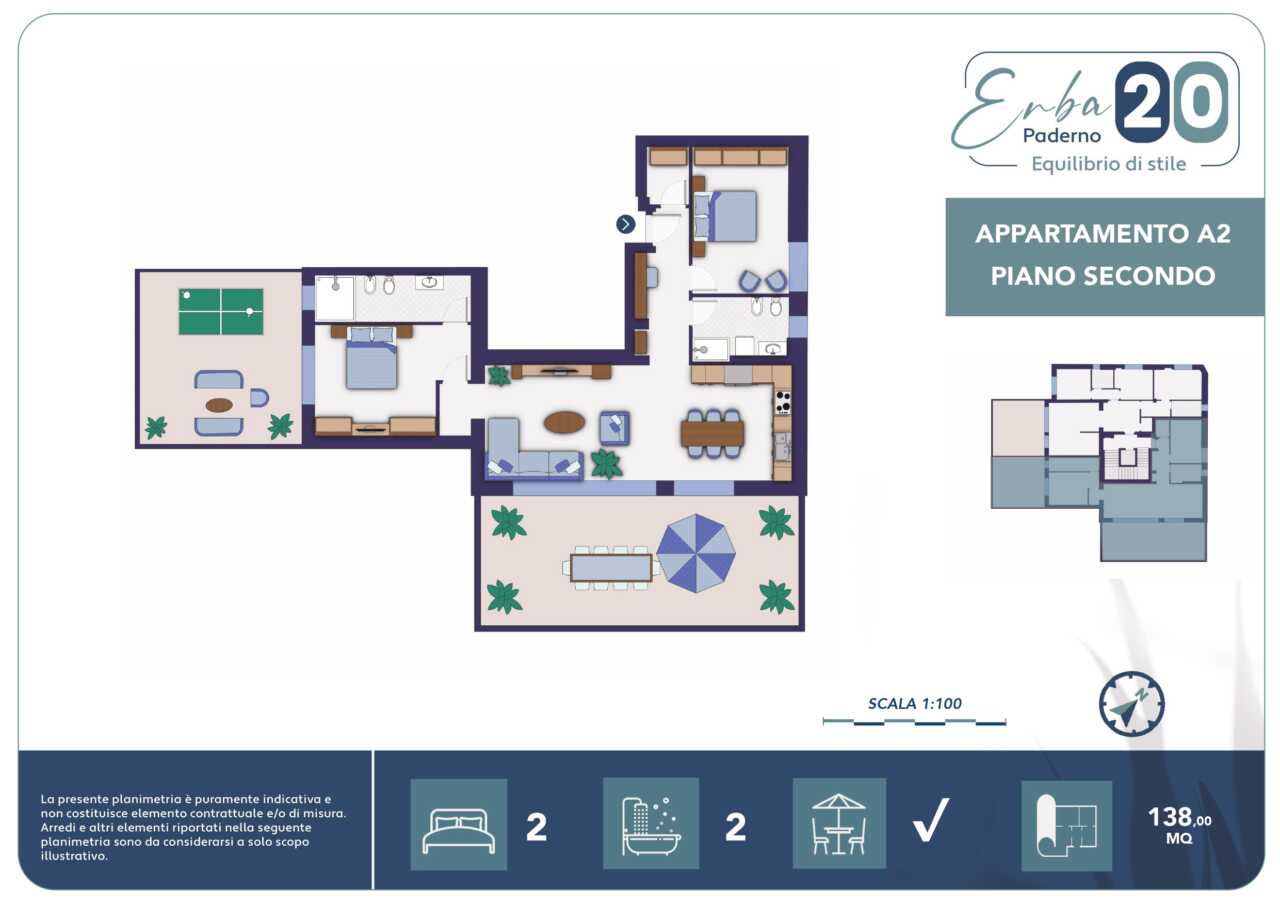 P2_A2 - Pianta Arredata - Paderno Dugnano - Erba 20