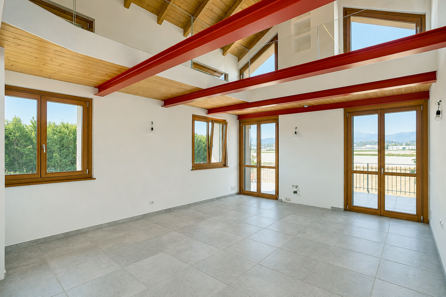 Villa con due abitazioni indipendenti e vista panoramica a Robbiate (30)